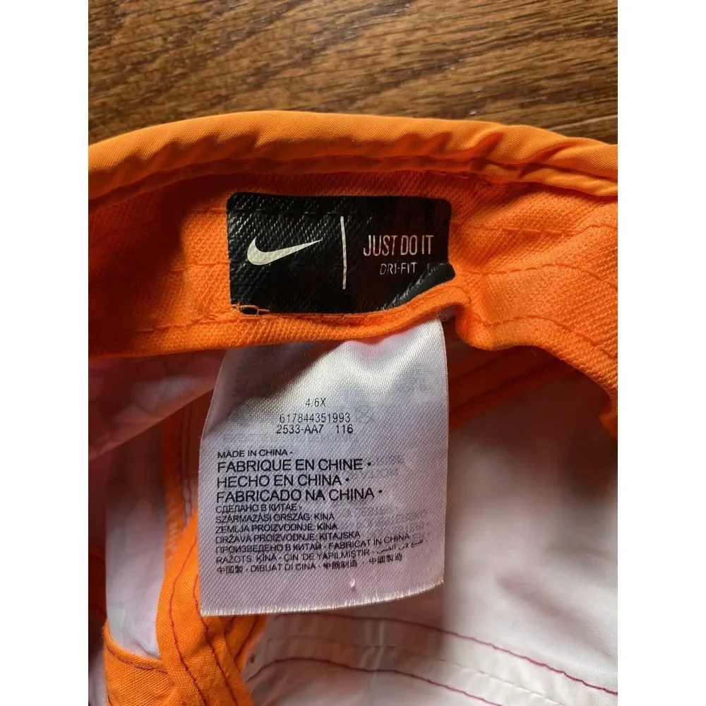 Nike Dri-Fit Pink Orange Green Kids‎ Hat